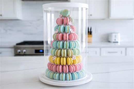 Extra Tall Clear Cake Boxes 12x18 | Round Tall Cake Box for Tiered Wedding & Birthday Cakes | Clear Cake Display - Etsy