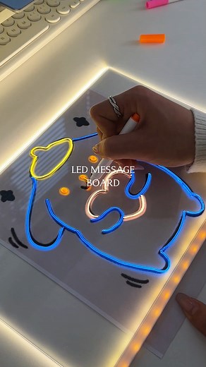 Temu Official on Instagram: "🌟 Write, glow, repeat! This LED board makes messages pop day or night. 💡🎨 🔍 Find it at https://temu.to/m/u008pwqn301 or with this code dvh6333. #Temu #TemuFinds #LightUpFun"