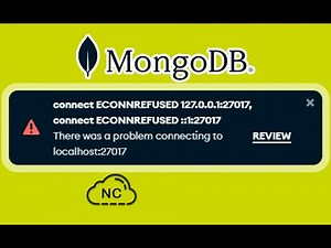 MONGODB COMPASS DA ECONNREFUSED 127.0.0.1:27017 (SOLUCIÓN)