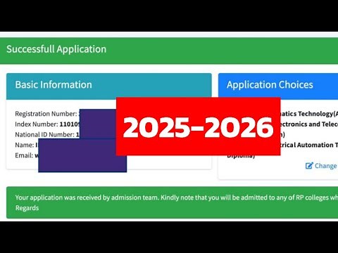 How to Apply in Rwanda Polytechnic (RP) 2025-2026 | Step-by-Step Guide