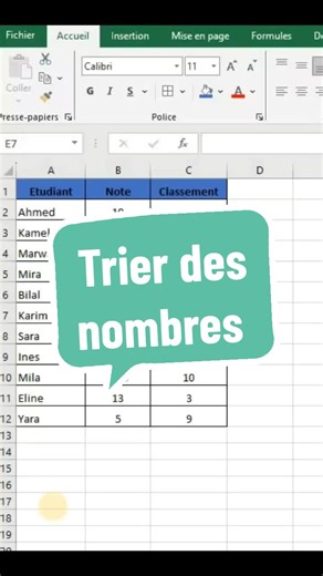 - Comment Trier un classement de premier au dernier ? #excel #exceltutorial #exceltrick #excelforbeginners #fypage #foryoupage