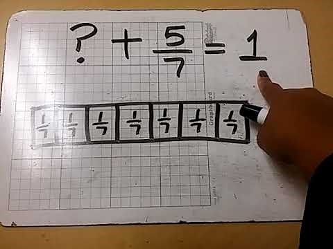 Adding to 1 Whole (Finding the Missing Fraction Addend)