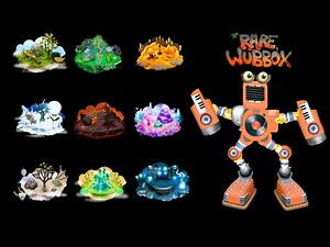 All Rare wubbox sound and animation +Wublin Island (My Singing Monsters)