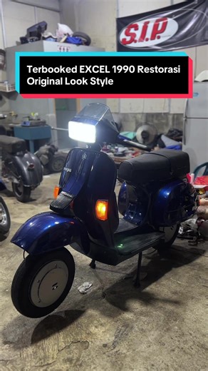Terbooked / Laku Terjual Excel 1990 Electric Stater look original style . . . . Yang mau Pesan Request Vespa / Restorasi Vespa : ✅restorasi cat (fullbody, nyiram, ngesol, dll) ✅request unit dengan tipe dan warna bebas pilih ✅modif vespa dan konsep vespa sesuai keinginan ✅instalasi stater,kelistrikan dc dan lain lain . . Whatsapp/Call: 089504532813 LOKASI: Depok - Limo Cinere (Ketik google maps Vespa Cruz Scooter Garage) . . #catvespa #restorasivespa #bengkelvespadepok #restorasivespaklasik #fyp