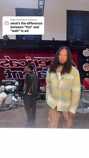 The sign between “fire” and “wait” in ASL 🔥 #reels #reelsinstagram #reelsinstagram #instagood #instagram | Shaheem