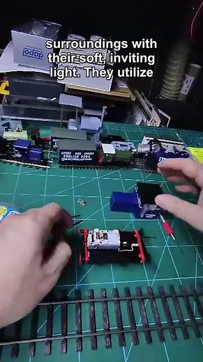 Ruston 48DS Placing the DCC decoder into the model train