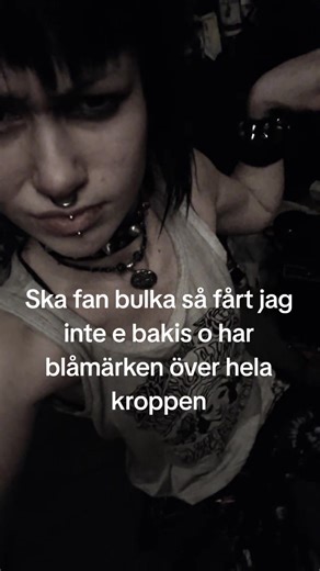 Mål i livet e o gå från skelett till buff #fucknazism #punk #xyzabc #foryou #ilovemybf