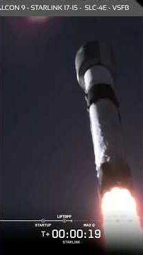 Lift-Off Falcon 9 - Starlink 17-15 - SLC-4E - Vandenberg Space Force Base, CA - March 20, 2026