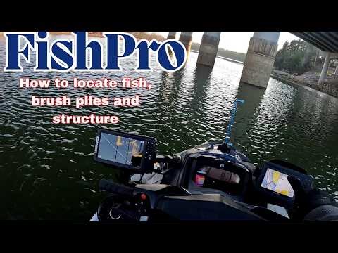 How to Launch a Sea-Doo FishPro SOLO + Find Fish with Eagle Eye 9 Live Sonar