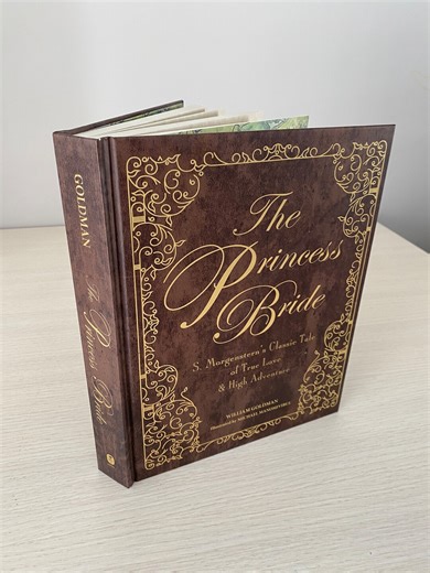The Princess Bride: Illustrated Hardcover Deluxe Edition - Classic Book - Gift Edition - Luxury Gift Book - Etsy
