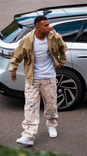 Young fit check of kylian mbappe with a expensive watch🤯 #dripcheck🥵🥶 #kylianmbappé