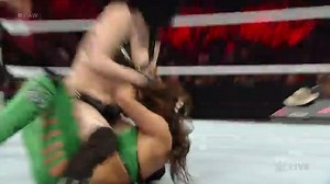 Paige vs. Brie Bella: Raw, February 9, 2015