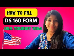 How To Fill DS 160 Form for US Visitor Visa | DS 160 form filling |Step by Step | తెలుగు