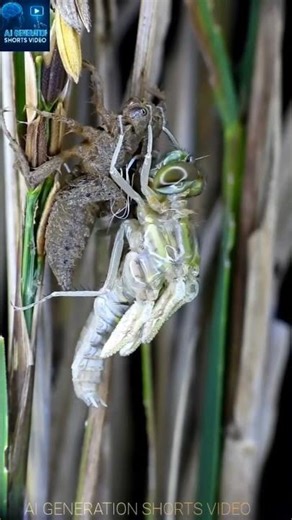 Life Cycle of a Dragonfly | ফড়িংয়ের জন্ম থেকে বড় হওয়া | Amazing Transformation Video | Viral Shorts