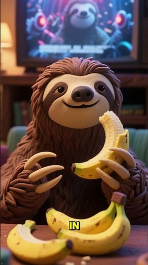 That Crazy Sloth Watches a High-Speed Car Chase!