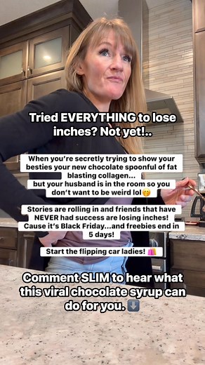 Comment SLIM to hear what this viral chocolate syrup can do for you. ⬇️ In a 12 week double blind study 94% of participants lost visceral fat around their stomach hips, thighs, and yes butt!! And it’s on sale but only for a few more days!! 拾 | Sheree Yakelashek | Facebook