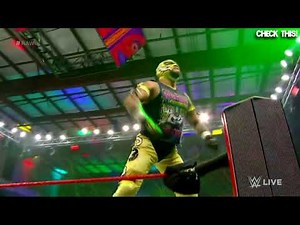 Rey Mysterio Returns 2020 to RAW with his WCW Filthy Animals Theme - Epic Entrances!