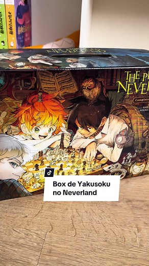 Box Completo de Yakusoku no Neverland da Editora VIZ