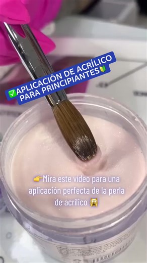 Aprende como aplicar el acrilico de forma correcta, deseas saber mas síguenos👇 #nailvideos #nails #manicura #manicurarusa #acrilicsnails #acrilics #manicure #nailusa #diseñosdeuñas #nailsdesign #tecnicasdeuñas #longnail
