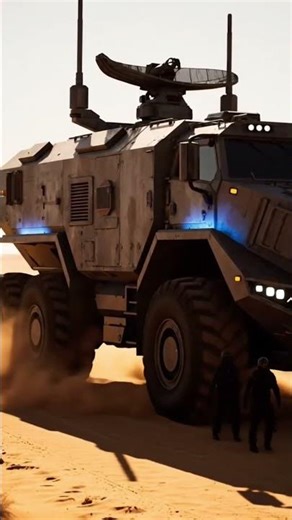 Giant Armored Truck in the Desert!!!