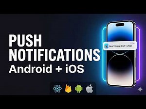 React Native Push Notifications Tutorial (Android & iOS) Firebase + Notifee + FCM Token Setup Part1