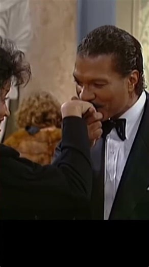 SANDRA meets BILLY DEE WILLIAMS on 227 in 1986 😍♥️💯 #genx #babyboomer