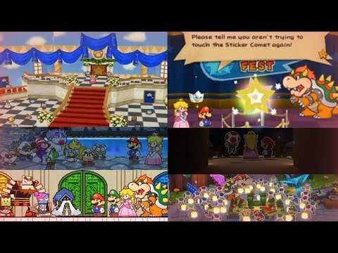Paper Mario – All Final Scenes (No Here Credits)