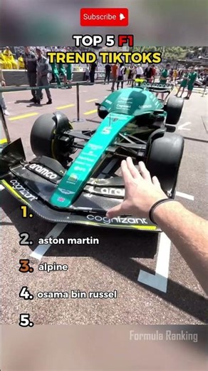 Top 5 F1 Trends Tiktoks | Pt.5