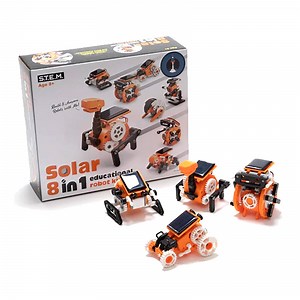8 in 1 Solar Educational Robot Kit | We can walk, roll, crawl and more!