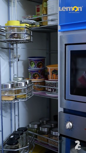 519K views · 1.4K reactions | Check out our latest modular kitchen project, combining modern design with functional elegance. Maximized space, smart storage, and sleek finishes make this kitchen perfect for any home. Contact us today for your kitchen transformation! #KitchenRenovation #LacqueredGlass #ModernDesign #HomeTransformation #Aluva #InteriorDesign #KitchenMakeover #HomeRenovation #ClientSatisfaction #KochiInteriorsDesigners | Lemon Interior Designers | Facebook