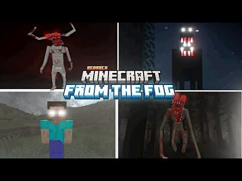 BEST Minecraft from the fog Mod/Addon 1.21.60 (Modpack)
