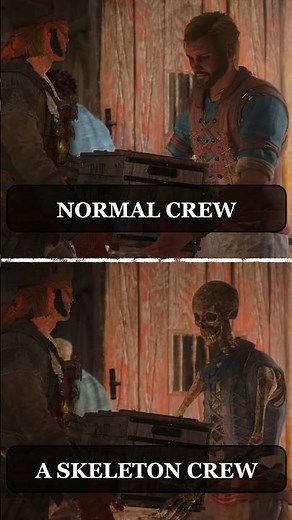 A Skeleton Crew… Literally! 💀 vs Normal Crew | Assassin’s Creed Black Flag Resynced
