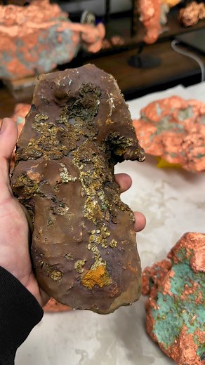 90K views · 1.2K reactions | #acid #etching #Michigan #copper #chemistry | Michigan Rocks & Minerals | Facebook