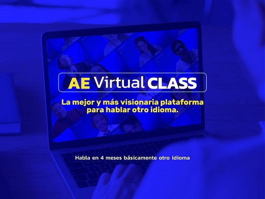 AE Virtual Class. La mejor y más visionaria plataforma para hablar otro idioma. - Academia Europea