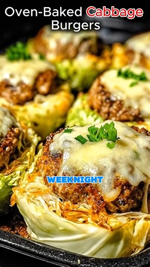 Oven-Baked Cabbage Burgers: A Healthy Twist on Classic Flavor | Recipes sophia