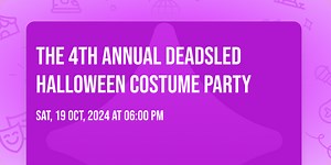The 4th Annual Deadsled Halloween Costume Party, 2301 Marais St, New Orleans, 19 October 2024