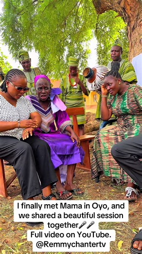 Meeting Mama in Oyo: A Memorable Musical Session