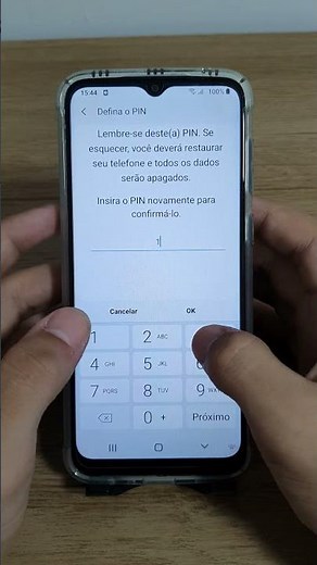 Como colocar senha pin no seu Samsung A03 Core