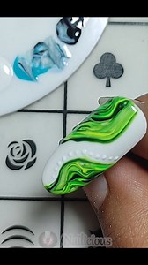 #nailicious #instanails #nailtutorial #shortnails #nails #nailinspo #marblednails #diynails #cutenails #easynailart #nailartdesign #nailartvids #nailartideas #nailideas | Nailicious