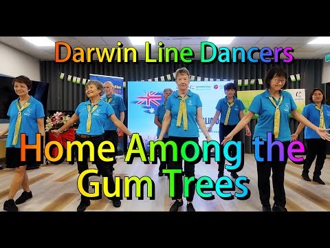 Home among the gum trees & Down Under Darwin Line Dancers ACFSNT AusDay & Chinese New Year