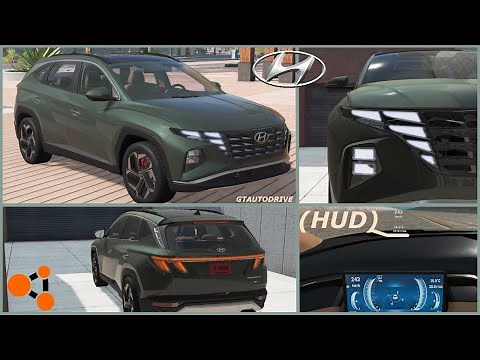 2022 Hyundai Tucson with Head Up Display | BeamNG.drive
