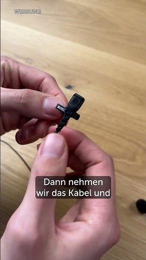 How to wire a lavalier microphone correctly! 🎤