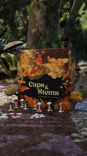 1.3K views · 11 reactions | Caps & Stems is ENDING SOON on Kickstarter! LAST CHANCE to get 21% off. | Caps & Stems: a Board Game about Mushrooms | Facebook