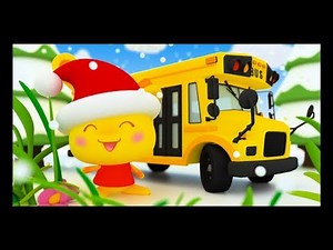 Les roues de l'autobus version Noël - Comptines de Noël - Titounis