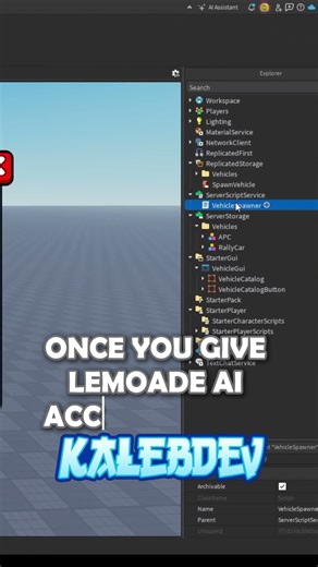 ROBLOX STUDIO | Developing with AI #2 | #robloxdev #roblox #blendergameengine #dramaticlighting