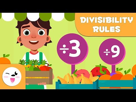 DIVISIBILITY RULES for Kids ➗ 🍊 🍌 Dividing by 3 and 9 - Episode 2