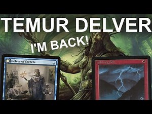 THE BEST IS BACK! Legacy Temur Delver. Post-Ban Metagame Winner, as always. MTG