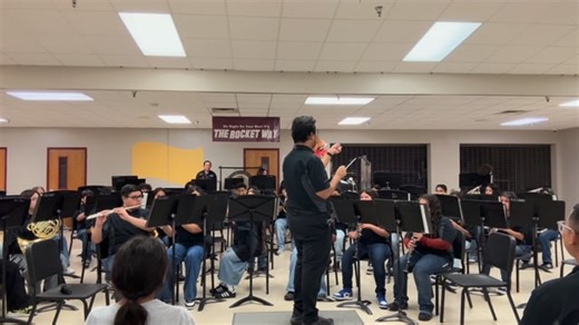 McAuliffe Middle School on Instagram: "🎶🦖 A Roaring Performance! 🦖🎶 Our Advanced Band wowed the crowd at the Fall Concert with an epic performance of the Jurassic Park theme — and just when you thought it couldn’t get better… the band director entered as a T-Rex! 🦕🎺 Prehistoric talent meets legendary music! 👏🎼"