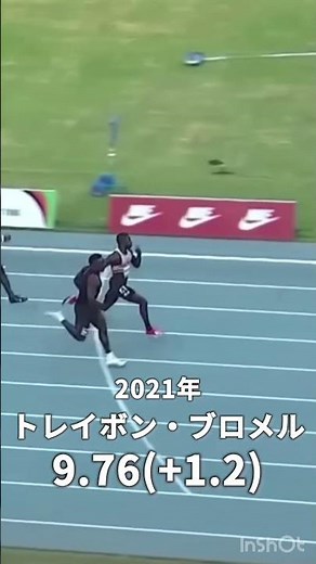 【陸上】100m年別世界最高記録 2017-2024