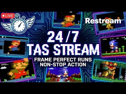 🔴 24/7 Non-Stop TAS Speedruns